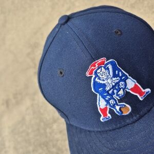 New England Patriots Old School Log Snap Back